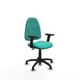 PIQUERAS Y CRESPO Silla de oficina Algarra Turquesa