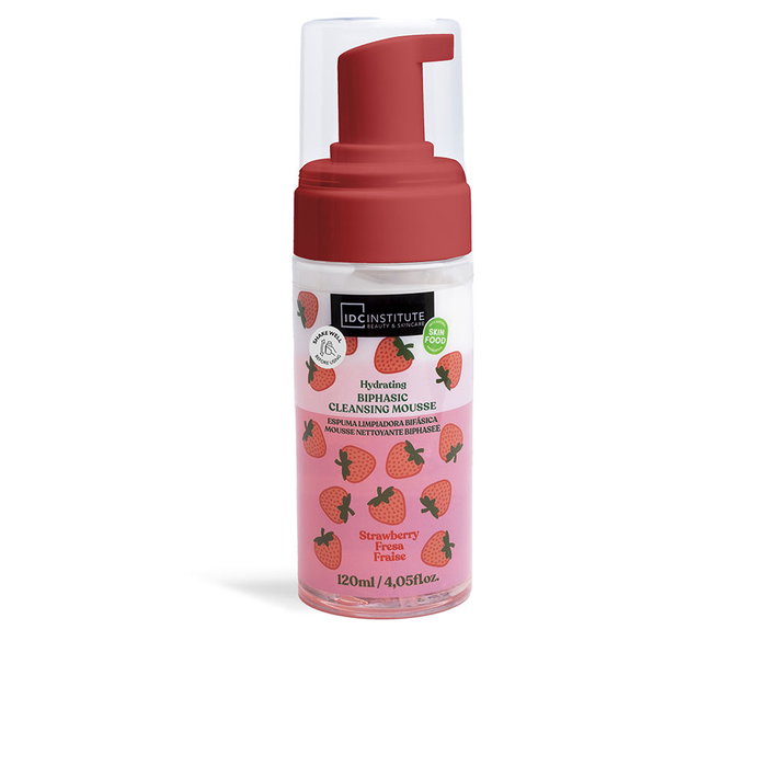 IDC Institute Skin Food Mousse Limpiador Hidratante de Fresa 120 ml IDC Institute Skin Food Mousse Limpiador Hidratante de Fresa 120 ml