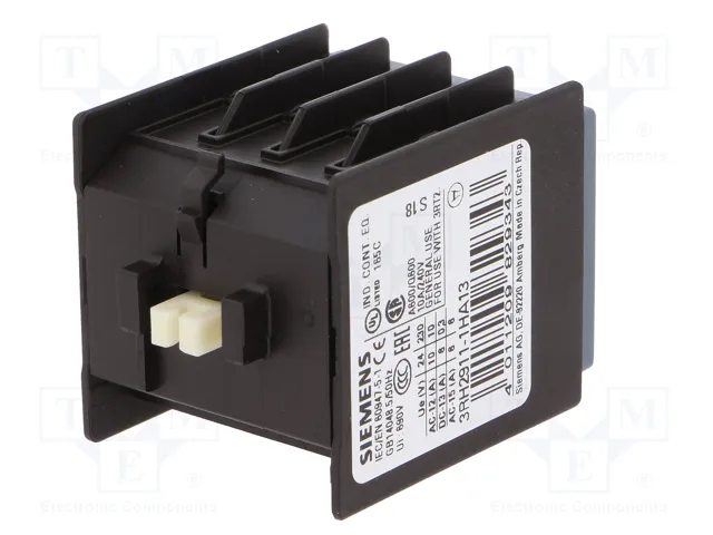 SIEMENS Contactores auxiliares S0, S00, S2 con agarres de tornillo