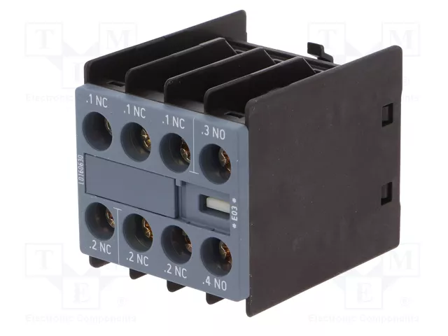 SIEMENS Contactores auxiliares S0, S00, S2 con agarres de tornillo