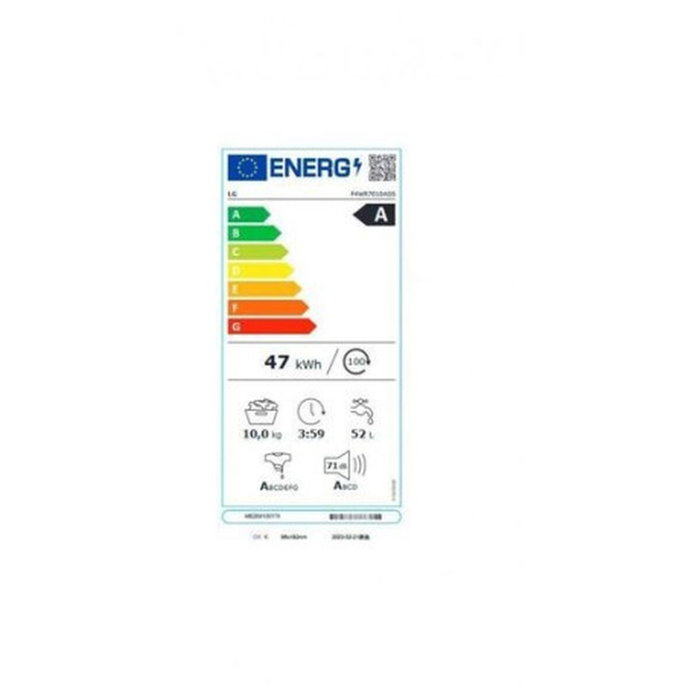 Lavadora Inteligente LG F4WR7010AGS 1400 rpm 10 kg A