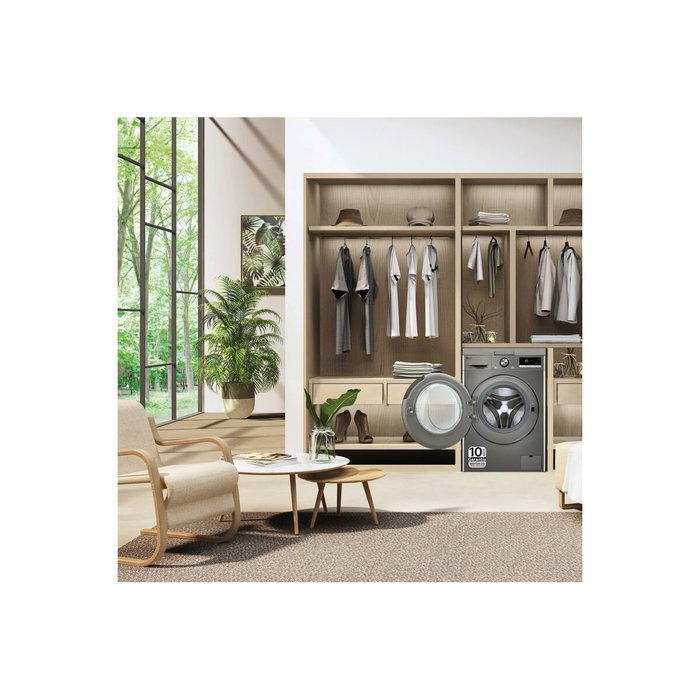 Lavadora Inteligente LG F4WR7010AGS 1400 rpm 10 kg A