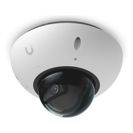Ubiquiti Cámara de Seguridad IP UniFi G6 Dome Blanca Interior/Exterior UVC-G6-DOME-W, 8MP, 4K, Visión Nocturna 30m, IP66, PoE