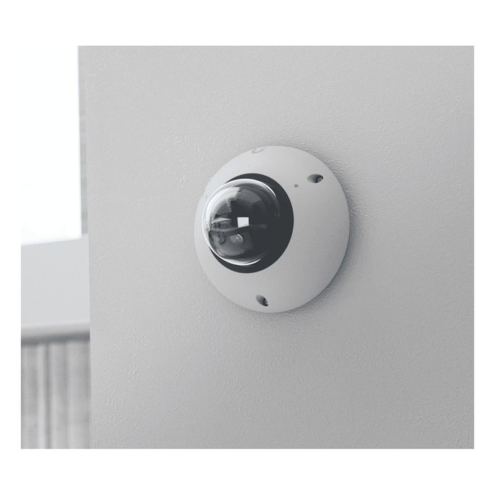 Ubiquiti Cámara de Seguridad IP UniFi G6 Dome Blanca Interior/Exterior UVC-G6-DOME-W, 8MP, 4K, Visión Nocturna 30m, IP66, PoE