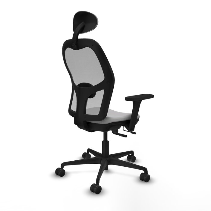PIQUERAS Y CRESPO Silla de oficina Jorquera Gris con Brazos 3D PIQUERAS Y CRESPO Silla de oficina Jorquera Gris con Brazos 3D