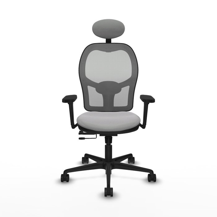 PIQUERAS Y CRESPO Silla de oficina Jorquera Gris con Brazos 3D PIQUERAS Y CRESPO Silla de oficina Jorquera Gris con Brazos 3D