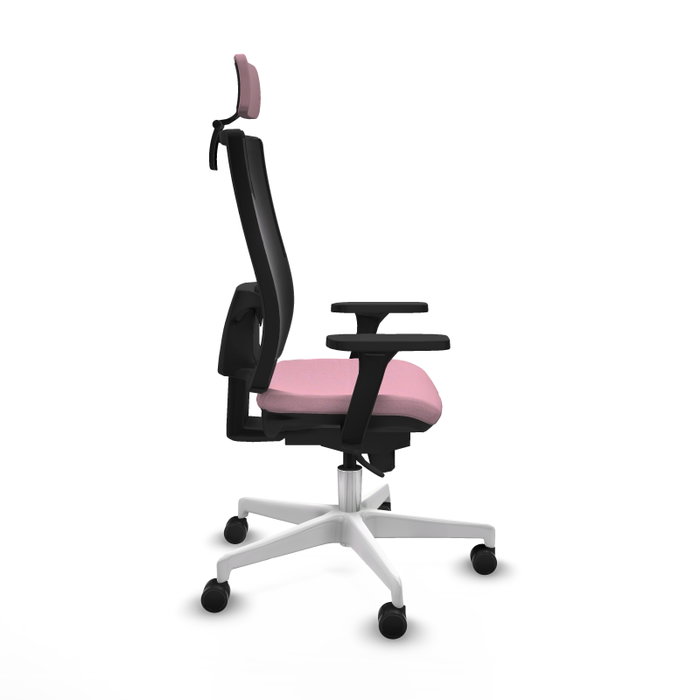 PIQUERAS Y CRESPO Silla de oficina Horna Rosa con mecanismo Sincro PIQUERAS Y CRESPO Silla de oficina Horna Rosa con mecanismo Sincro