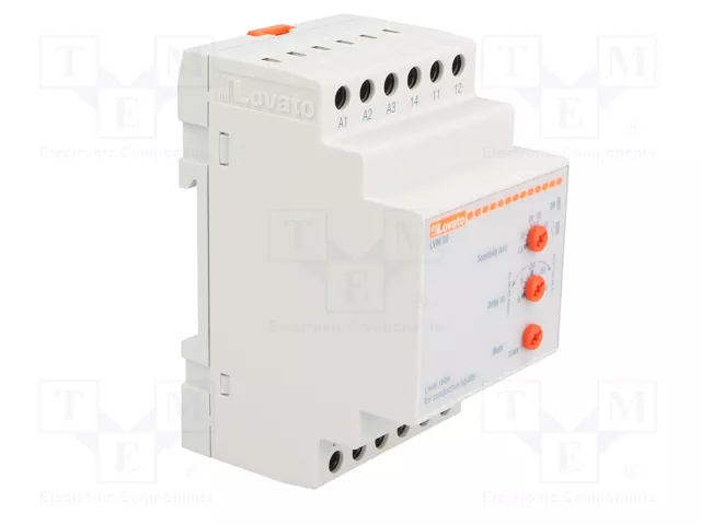 LOVATO ELECTRIC LVM30A240 Relé de monitorización de nivel de líquido conductivo