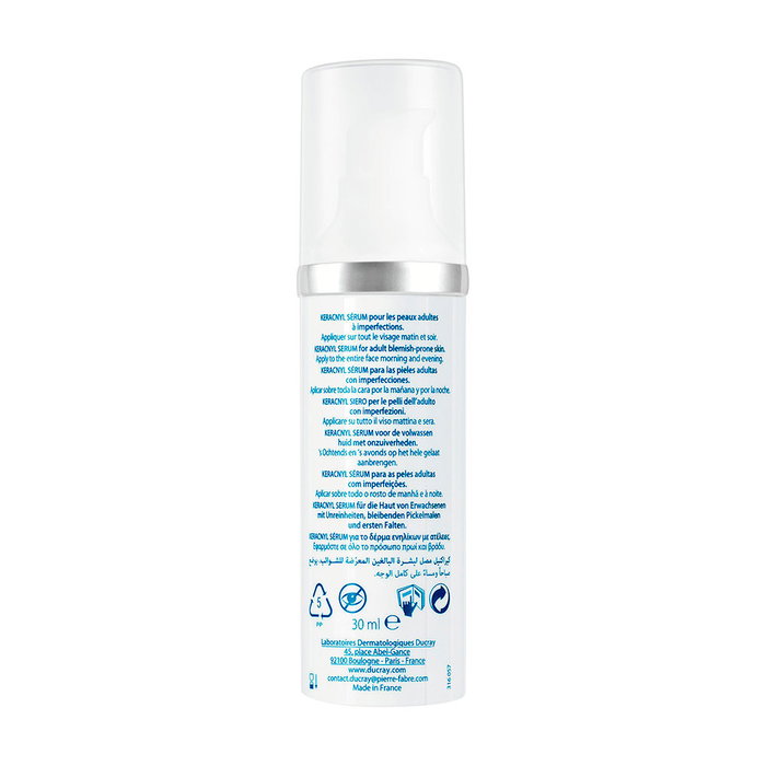 Ducray Keracnyl Serum 30ml Tratamiento Antiedad para Piel con Imperfecciones