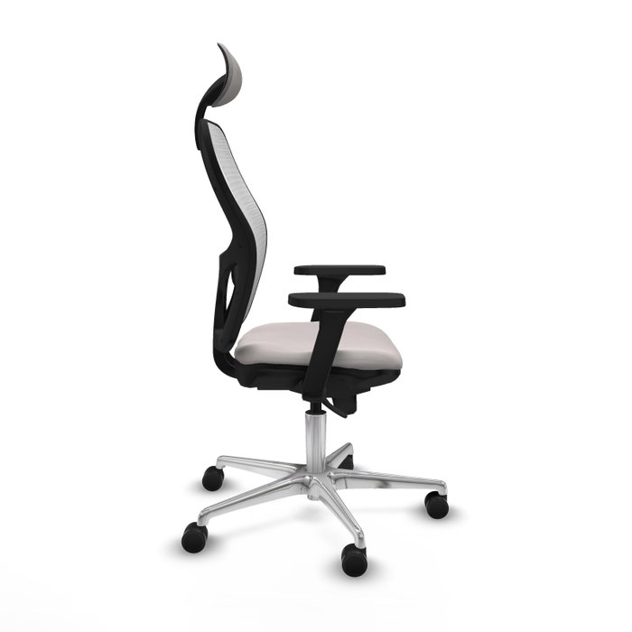 PIQUERAS Y CRESPO Silla de oficina Jorquera Blanca con Mecanismo Sincro PIQUERAS Y CRESPO Silla de oficina Jorquera Blanca con Mecanismo Sincro
