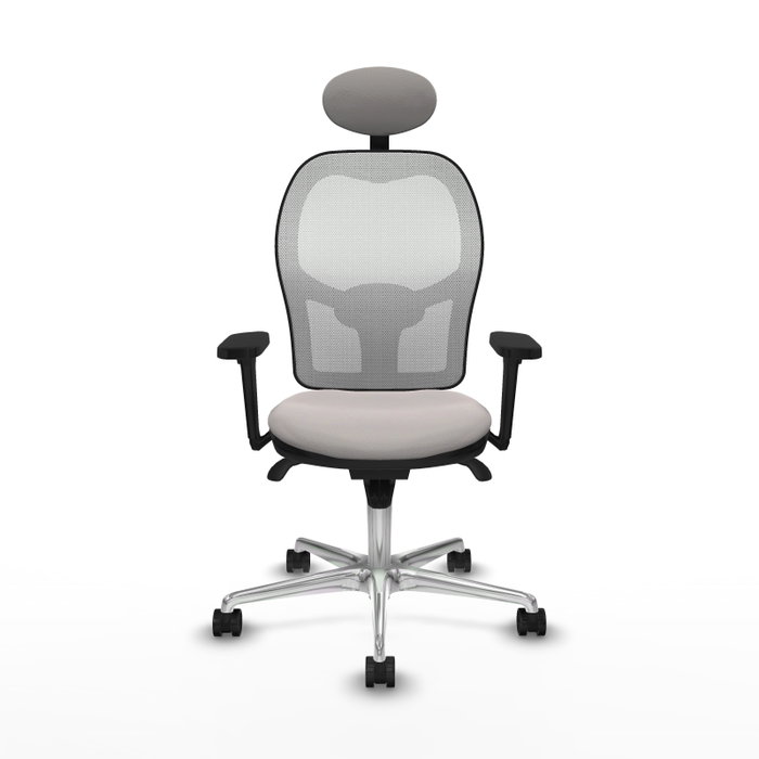 PIQUERAS Y CRESPO Silla de oficina Jorquera Blanca con Mecanismo Sincro PIQUERAS Y CRESPO Silla de oficina Jorquera Blanca con Mecanismo Sincro