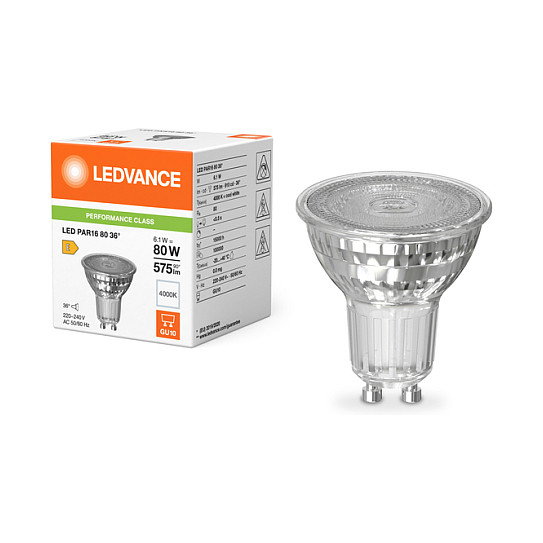 OSRAM Bombilla LED PAR16 6,1W GU10 Blanco frío