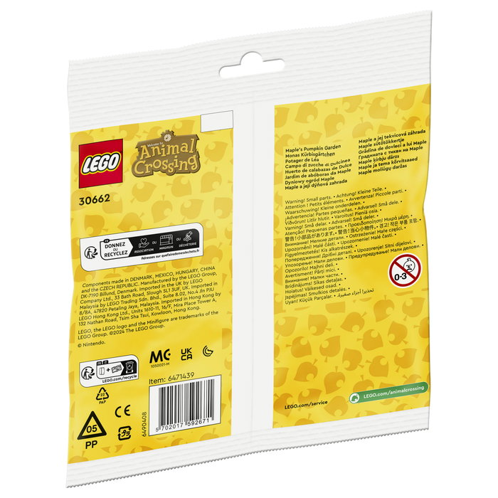 LEGO Maple's Pumpkin Garden Animal Crossing™