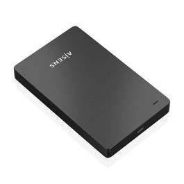 AISENS - CAJA EXTERNA 2,5 9.5MM SATA A USB-C USB3.1 GEN1, NEGRA
