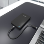 Aisens Caja Externa 2.5″ 9.5mm SATA a USB-C USB3.1 Gen1, Negra