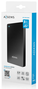 Aisens Caja Externa 2.5″ 9.5mm SATA a USB-C USB3.1 Gen1, Negra