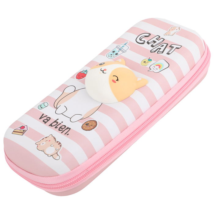 The Concept Factory Estuche My Funny Papet 3D para Lápices y Bolígrafos, Organizador Escolar Plegable, 23x11x5 cm