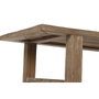 DKD Home Decor Mesa de Centro de Teca Reciclada 140x70x45 cm Natural