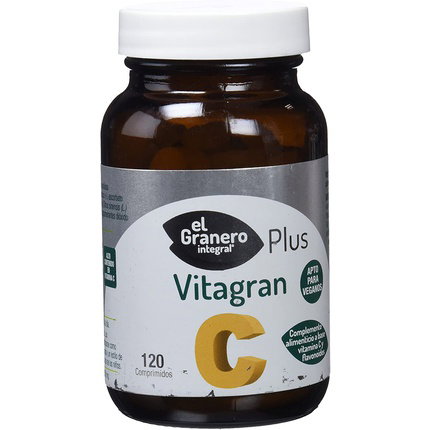 EL GRANERO Vitagran C Vitamina C y Bioflavonoides 120 comprimidos