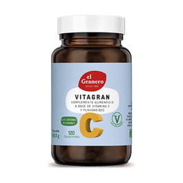 El Granero Integral Vitagran C Vitamina C + Bioflavonoides 120 Comprimidos