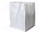 PLAST Bolsas de escombros BIG BAG con faldón 900x900x160mm