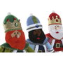 DKD Home Decor Surtido de 3 Figuras de Poliéster Multicolor Extensible
