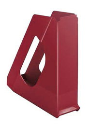 Revistero Plastico Esselte Europost 72Mm Opaco Rojo