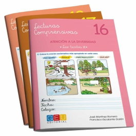GEU (Pack) 15 lecturas comprensivas + organizador semanal