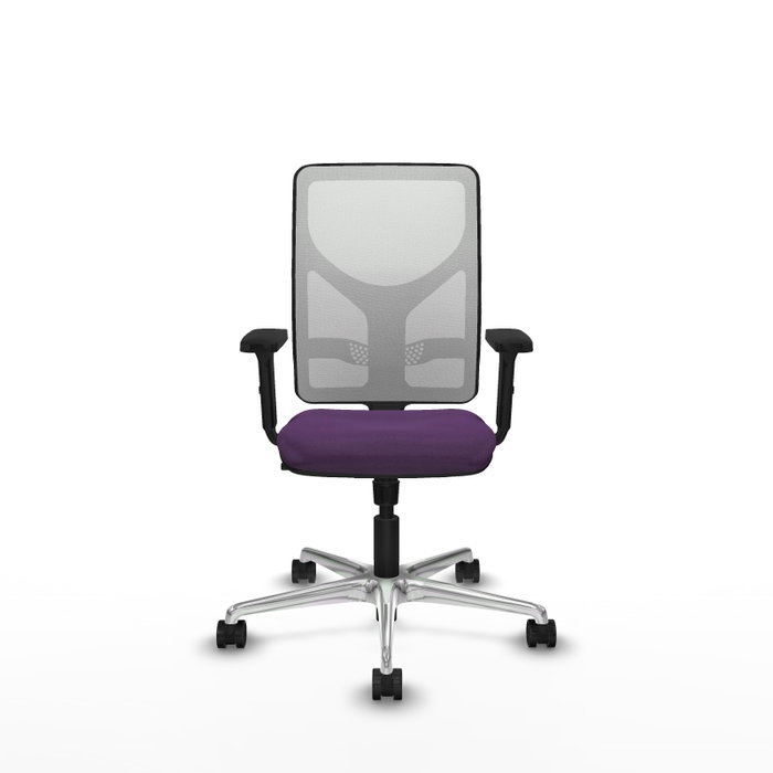 PIQUERAS Y CRESPO Silla de oficina Motilla con mecanismo Sincro, Morada y Blanca PIQUERAS Y CRESPO Silla de oficina Motilla con mecanismo Sincro, Morada y Blanca