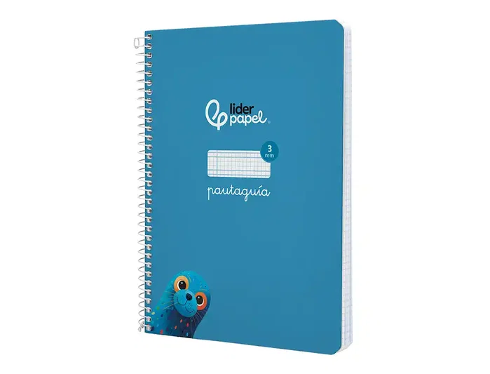 Liderpapel Cuaderno Espiral Pautaguía A5 Tapa Dura Azul Liderpapel Cuaderno Espiral Pautaguía A5 Tapa Dura Azul