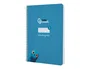 Liderpapel Cuaderno Espiral Pautaguía A5 Tapa Dura Azul