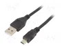 GEMBIRD Cable USB 2.0 de USB A a Mini USB B, 1,8m