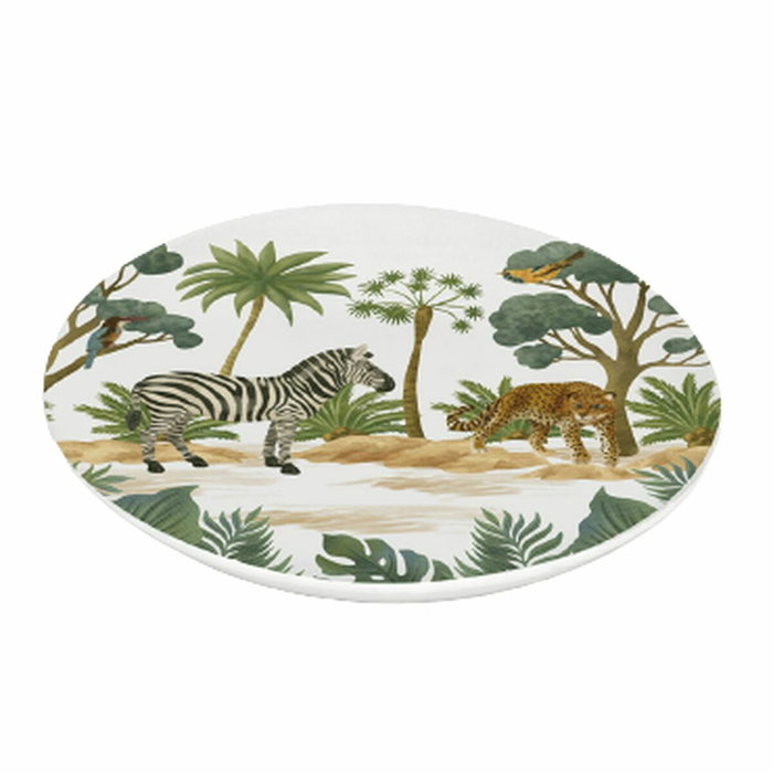 Plato de Postre La Mediterránea Sauvage Melamina 20 x 20 x 1,5 cm (24 Unidades) Plato de Postre La Mediterránea Sauvage Melamina 20 x 20 x 1,5 cm (24 Unidades)