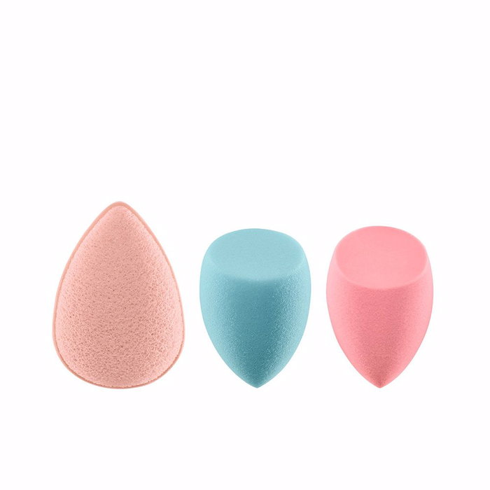 Real Techniques Sponge+ Pro-Matte Poreless Perfection Lote de 3, Set de Maquillaje para Acabado Mate sin Poros con Limpia, Airblend y Powder Sponge+ Real Techniques Sponge+ Pro-Matte Poreless Perfection Lote de 3, Set de Maquillaje para Acabado Mate sin Poros con Limpia, Airblend y Powder Sponge+