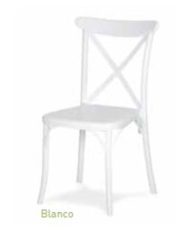 Silla de Polipropileno Blanca