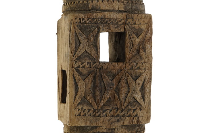 DKD Home Decor Portavelas Natural 8 x 50 x 8 cm (2 Unidades) Madera DKD Home Decor Portavelas Natural 8 x 50 x 8 cm (2 Unidades) Madera