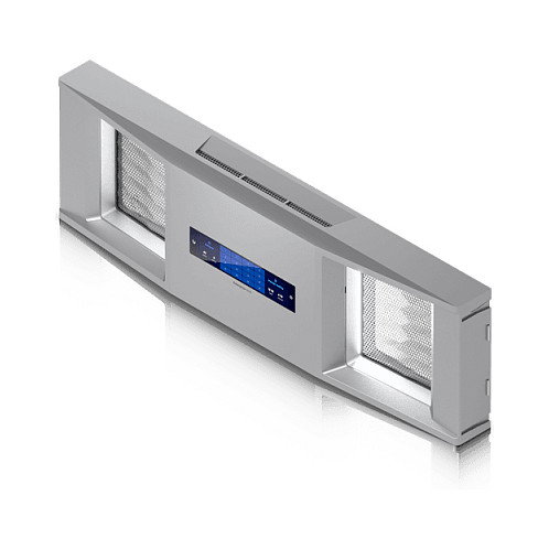Ubiquiti UACC-ENVR-Bezel - Panel Frontal Táctil con Pantalla de 11.9 cm (4.7") para Rack, Color Gris, Material Policarbonato