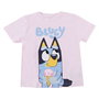 Cerdá Camiseta Corta Niña Bluey Manga Corta, 4 Años, Jersey Single, Color Light Pink