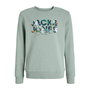 Sudadera sin Capucha Niño Jack & Jones Jjgeplas Crew Neck Azul M