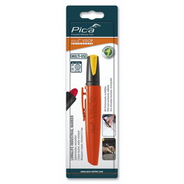 Pica VISOR Marcador Permanente Amarillo