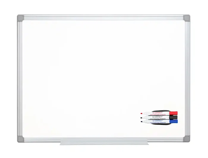 Q-connect Borrador Magnético para Pizarra Blanca con 3 Rotuladores Azul, Negro y Rojo Q-connect Borrador Magnético para Pizarra Blanca con 3 Rotuladores Azul, Negro y Rojo