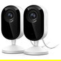 ARLO Cámara de Seguridad Interior Essential 3 2K para Techo/Escritorio, WiFi, Visión Nocturna, 130°, Detección de Movimiento, 3MP, Color Blanco