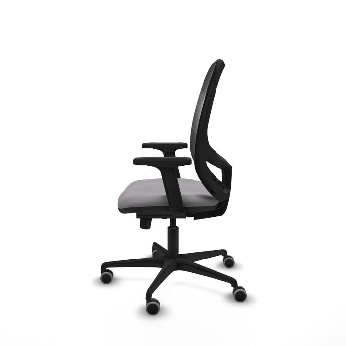 PIQUERAS Y CRESPO Silla de oficina Cilanco con mecanismo Sincro, Gris y Negro PIQUERAS Y CRESPO Silla de oficina Cilanco con mecanismo Sincro, Gris y Negro