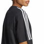 Vestido Adidas 3S Boyfriend Single Negro