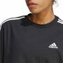 Vestido Adidas 3S Boyfriend Single Negro