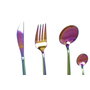 DKD Home Decor Set de Cubertería 16 Piezas Modern Mision Iridiscente Inox