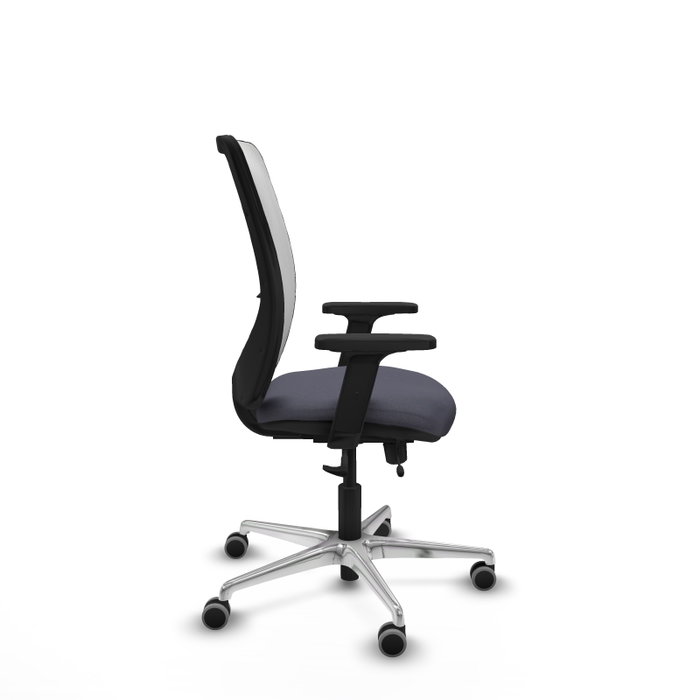 PIQUERAS Y CRESPO Silla de oficina Zulema Gris/Blanco PIQUERAS Y CRESPO Silla de oficina Zulema Gris/Blanco