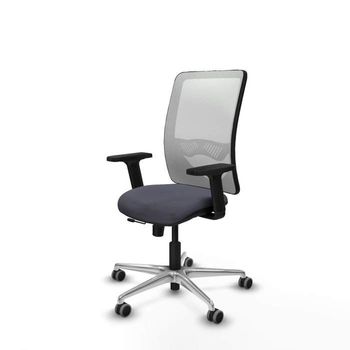 PIQUERAS Y CRESPO Silla de oficina Zulema Gris/Blanco PIQUERAS Y CRESPO Silla de oficina Zulema Gris/Blanco