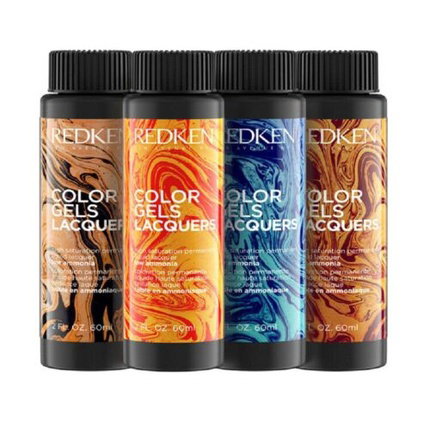 Redken Color Gels Lacquers 6RO-Bonfire, Pack de 3
