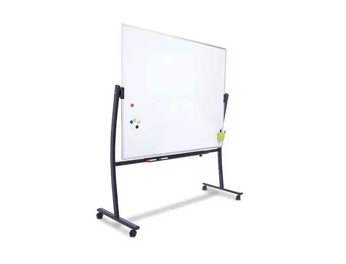 Rocada Pizarra Blanca Magnética Lacada Soporte Volteable Doble Cara 120x90 cm Rocada Pizarra Blanca Magnética Lacada Soporte Volteable Doble Cara 120x90 cm